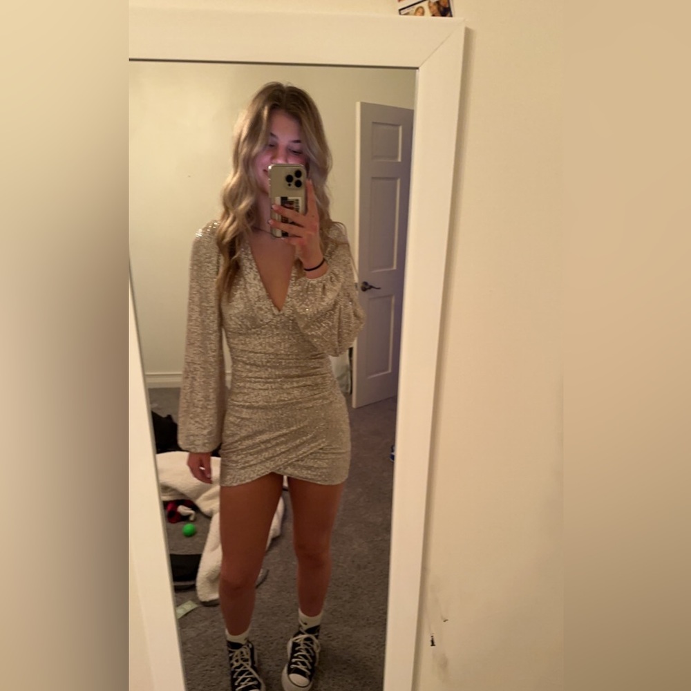 windsor glittery party dress hoco homecoming